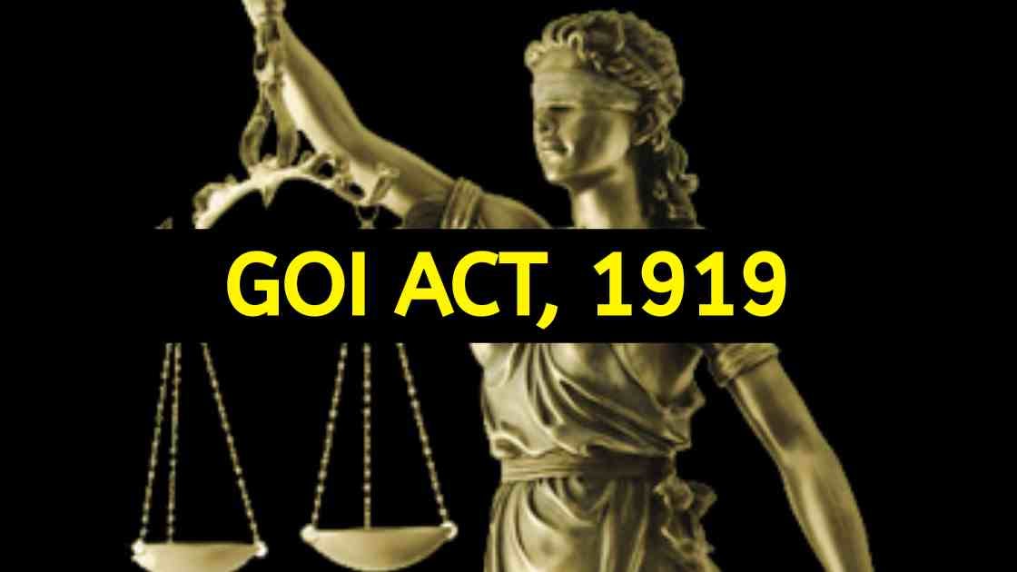 Government of India Act, 1919